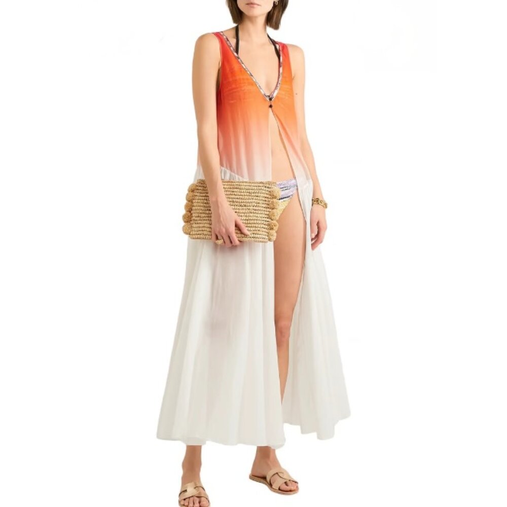 MISSONI MARE COTTON-VOILE COVER-UP